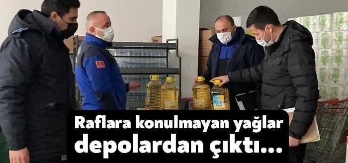 Kocaeli'nin Dilovası ilçesinde marketlere yönelik denetimlerini sürdüren zabıta ekipleri, bazı