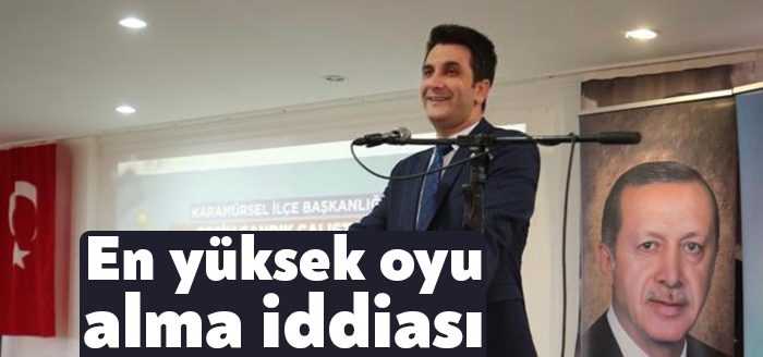 AK Parti Karamürsel İlçe Başkanı Sait Mete, 2023'te Karanürsel'de alınmış
