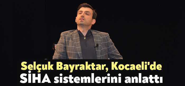 Kocaeli’nin Gebze ilçesinde üniversite öğrencileriyle bir araya gelen Baykar Teknoloji