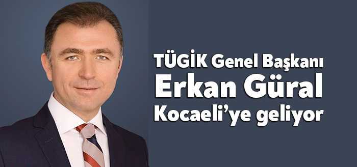 İzmit Genç İş Adamları Derneği TÜGİK Genel Başlanı Erkan Güral’ı