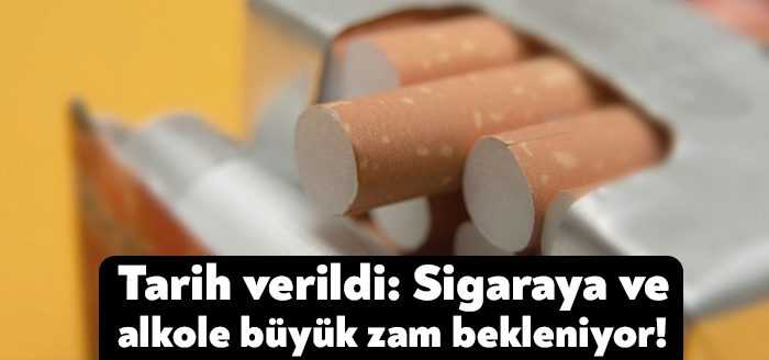 Sigaraya 1 Nisan itibari ile 4 ila 6 TL arasında
