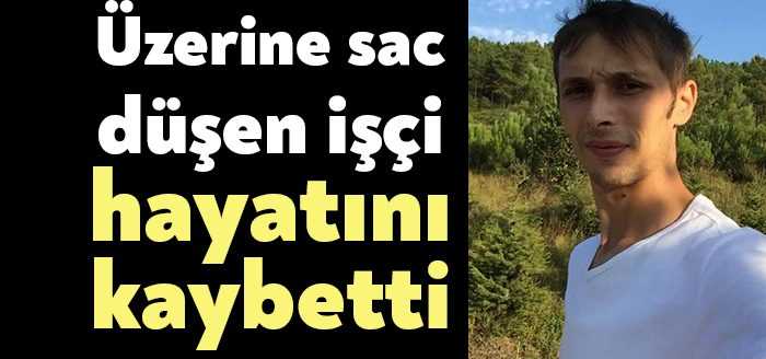  Kocaeli’de çalıştığı fabrikada üzerine sac düşerek ağır yaralanan 25 yaşındaki