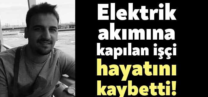 Kocaeli'de internet kablosunun yüksek gerilim tellerine değmesi neticesinde akıma kapılan