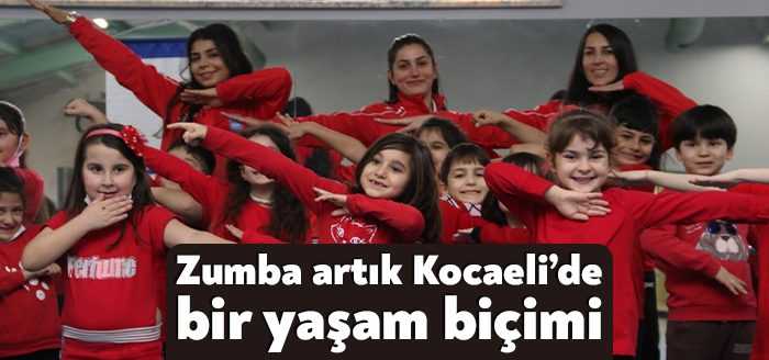 Kocaeli Büyükşehir Belediyesi, SEKASEM ve GEBZESEM’de açtığı zumba atölyesinde çocuklara