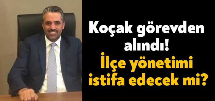 CHP Derince İlçe Başkanı Birkan Koçak’ın CHP MYK tarafından görevden