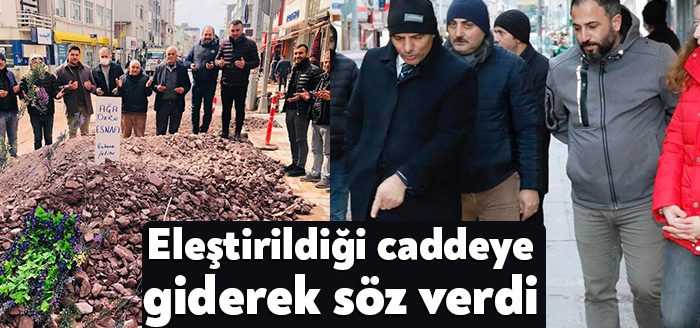 Körfez Belediye Başkanı Şener Söğüt, İSU tarafından altyapı çalışmaları tamamlanan