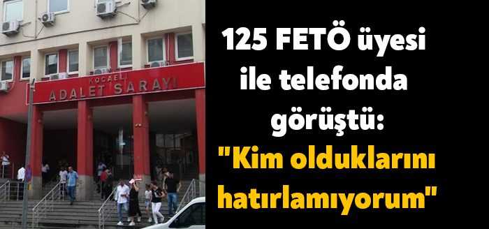 FETÖ/PDY silahlı terör örgütü ile ilişkisi olduğu belirlenen 125 kişi