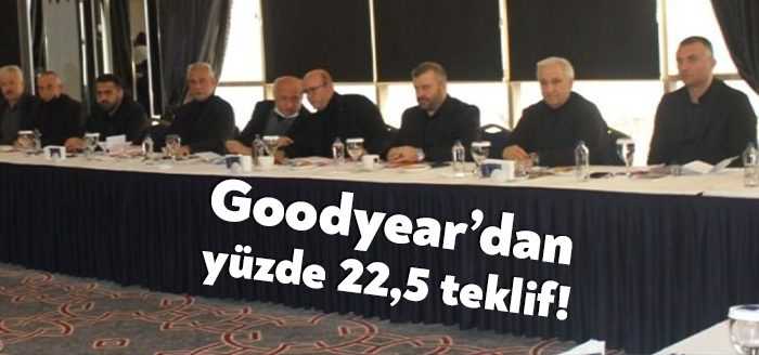 Lastik-İş Sendikası ile Goodyear arasında toplu iş sözleşmesi kapsamında gerçekleştirilen
