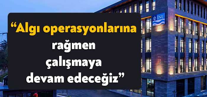 İzmit Belediyesi'nin İSU hakkındaki iddialarına İSU, yaptığı yazılı açıklama ile
