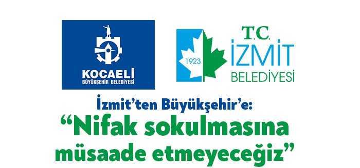 İzmit Belediyesi Başkan Yardımcısı Emirşah Torun, “İzmit ailesine sinsi planlarla