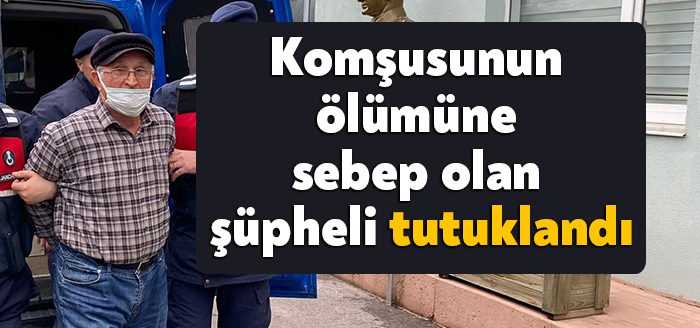 Kocaeli'de tartıştığı komşusuna tabanca ile ateş ederek ölümüne sebep olan