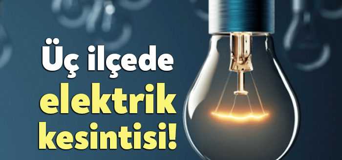 SEDAŞ, bakım ve onarım çalışmaları kapsamında gerçekleştirdiği planlı elektrik kesintilerinin