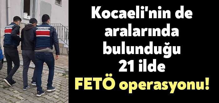 Balıkesir İl Jandarma Komutanlığına bağlı ekipler, Balıkesir merkezli düzenledikleri FETÖ
