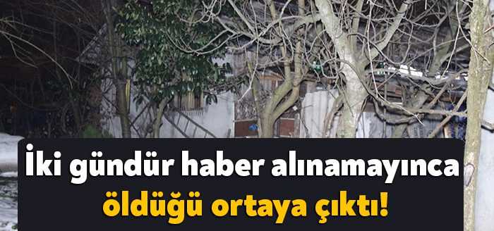 Kocaeli’de iki gündür haber alınamayan yaşlı adam, komşuları tarafından yalnız