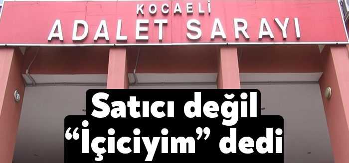 Kocaeli'de uyuşturucu madde ticareti yaptığı gerekçesiyle yargılanan sanık, savunmasında satıcı