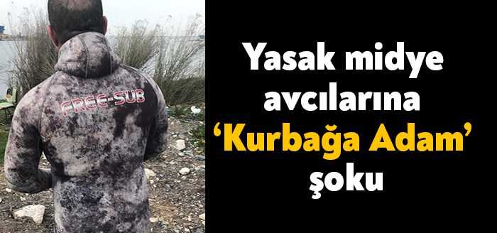 Kocaeli’de yasak kum midyesi avcılığı yapan 3 şahıs, Sualtı Grup
