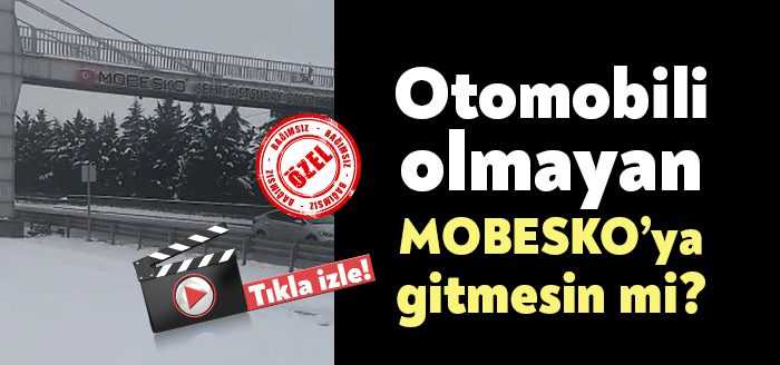 MOBESKO’ya özel aracı olmadan giden müşteriler ve çalışanlar için İzmit’e