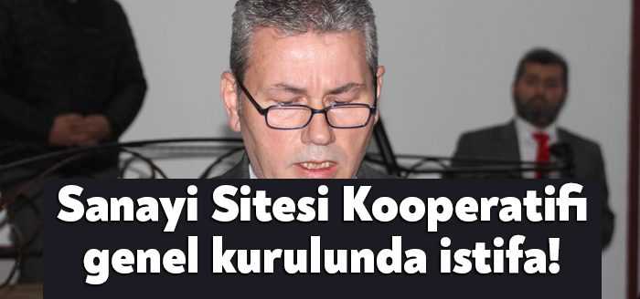 İzmit Sanayi Sitesi İşletme Kooperatifi’nin genel kurulunda denetim kurulu üyesi