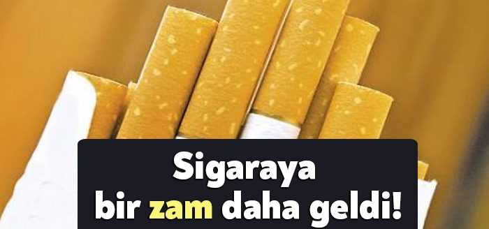 Bir tütün markası daha ürünlerine 2 TL zam yaptı. 13