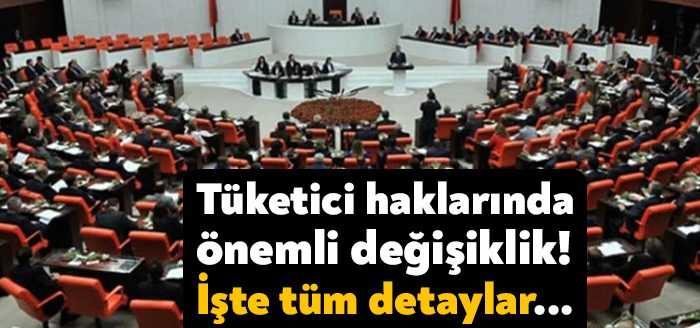 Tüketicinin Korunması Hakkında Kanunda ile kat Mülkiyeti Kanunu’nda Değişiklik Yapılmasına