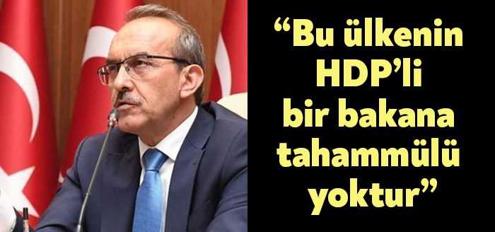 Kocaeli Valisi Seddar Yavuz, "Bu ülkenin PKK'lı, HDP'li bir içişleri