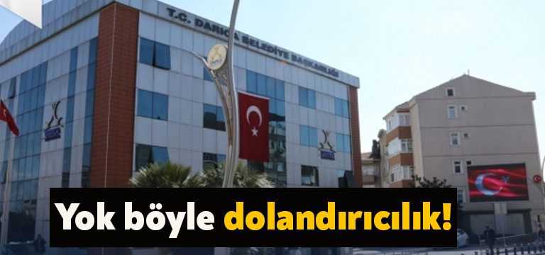 Kocaeli'nin Darıca ilçesinde vatandaşları arayan dolandırıcılar, kendilerini özel kalem müdürü