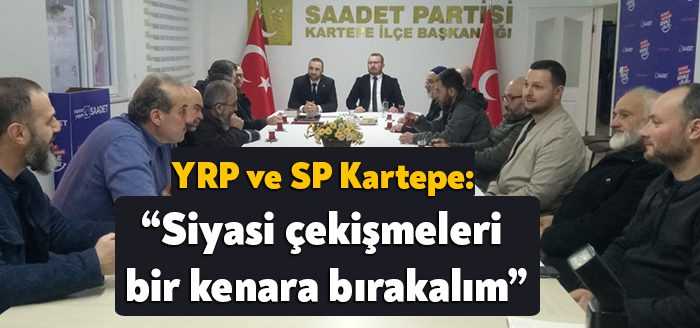 YRP Kartepe İlçe Başkanlığı siyasi parti ziyaretleri kapsamında ilk olarak