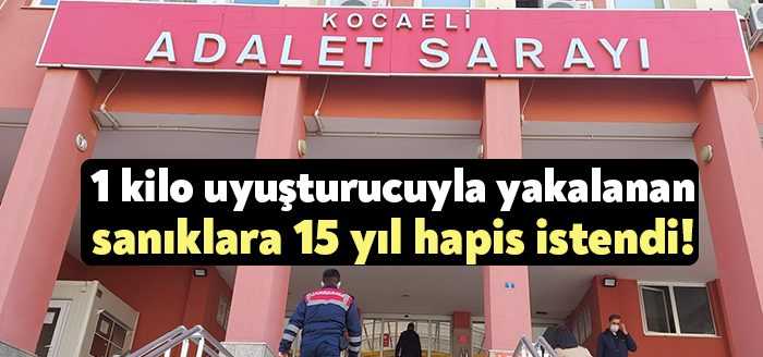 İstanbul'dan Kocaeli'ye uyuşturucu ticareti yapmak için geldiği belirlenen ve 1