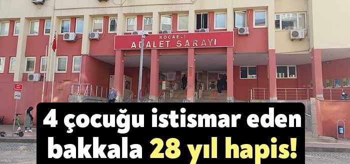  Kocaeli’de 12 yaşından küçük 5 çocuğa karşı cinsel istismarda bulunduğu