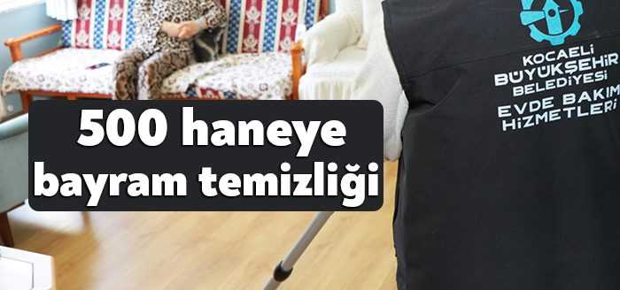 Kocaeli Büyükşehir yaşlı, engelli ve kendi ihtiyacını karşılayamayan 500 haneye