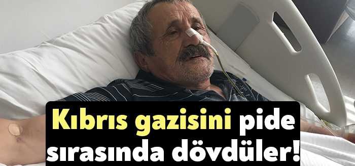  Kocaeli’de yaşayan 68 yaşındaki Kıbrıs gazisi, pide almak için girdiği