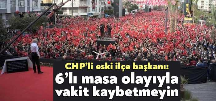 CHP İzmit İlçe eski Başkanı Mehmet Ümit Kuçükkaya, CHP Lideri
