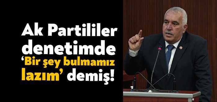 İzmit Belediye Meclisi’nin denetim komisyonu üzerine konuşan CHP’li Tuncay Aşkın,