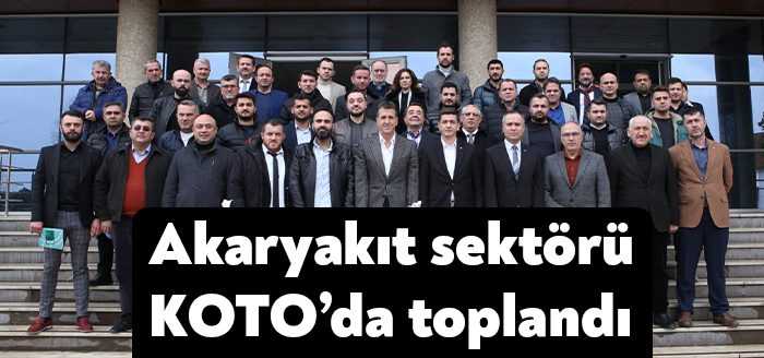 Kocaeli Ticaret Odası’nın sektörel istişare toplantıları Akaryakıt Grubu ile devam