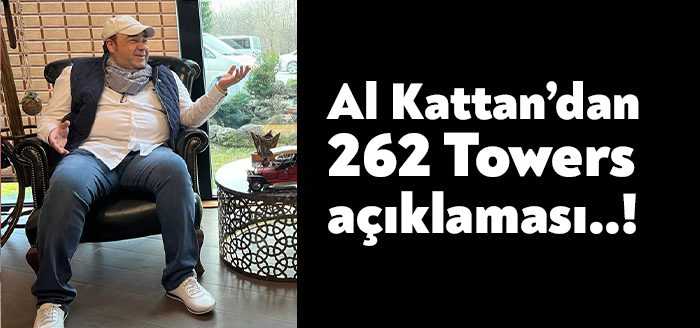 Atıl bir halde bulunan  262 Towers hakkında konuşan Muhammed Al