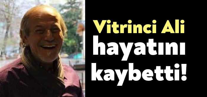 İzmit'te tanınan ve sevilen isimlerden biri olan Vitrinci Ali olarak