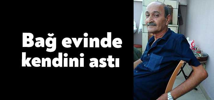 Körfez Kirazlıyalı Mahallesinde ikamet eden 65 yaşındaki Erol Girgin, kendini