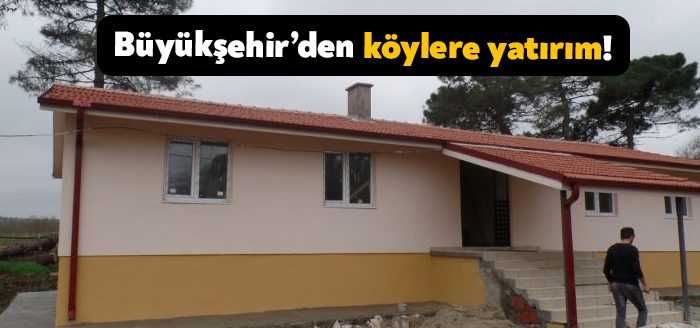 Kocaeli Büyükşehir Belediyesi, il genelinde bulunan fırın, köy konağı, cami,