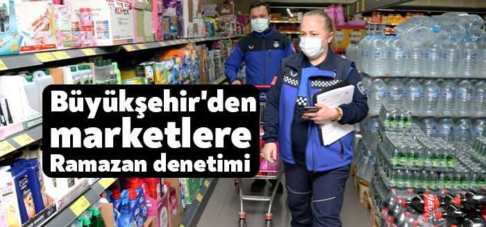 Vatandaşların mağdur olmaması noktasında büyük bir hassasiyet gösteren Büyükşehir, Ramazan