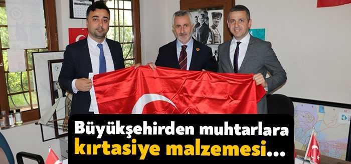 Büyükşehir Belediyesi, muhtarların vatandaşlara daha hızlı ve kaliteli hizmet sunması