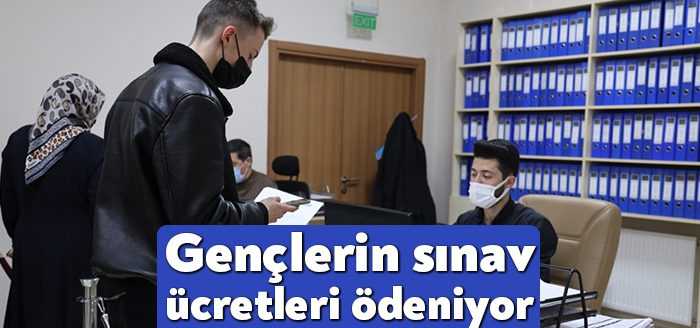 Darıca Belediyesi, YKS sınavına girecek olan gençlerin sınav başvuru ücretini