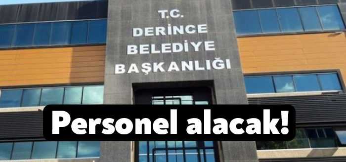 Kocaeli Derince Personel Aş, geçici olarak 4 şehir plancısı alacak.