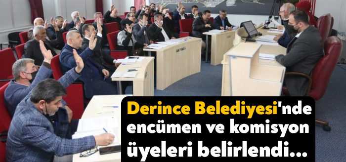 Derince Belediyesi'nin nisan ayı meclis toplantısında 12 gündem maddesi karara