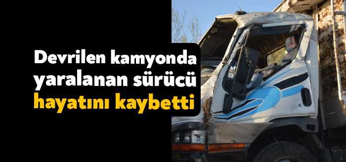 Dün akşam saatlerinde Kocaeli’de devrilen tırda yaralanıp hastaneye kaldırılan Necip