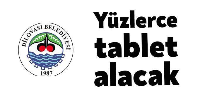 Dilovası Belediyesi Destek Hizmetler Müdürlüğü, 989 adet tablet bilgisayar alıp