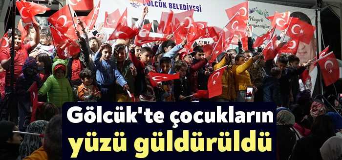 Gölcük Belediyesi, Yeni Mahalle’de düzenlediği etkinlikle çocuklara; Ramazan ve 23