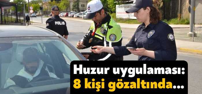 Kocaeli'de polis ekipleri, bayram öncesi huzur ve güven uygulaması yaptı.