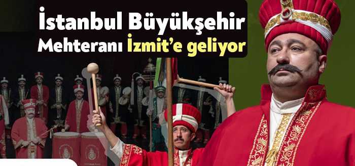 İzmit Belediyesinin İzmit’in kurtuluşunun 101’inci yıldönümü etkinlikleri kapsamında İBB Mehteranı