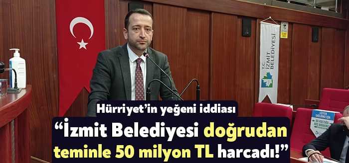 AK Parti Grup Başkanvekili Muharrem Tutuş, “İzmit Belediyesi doğrudan teminle