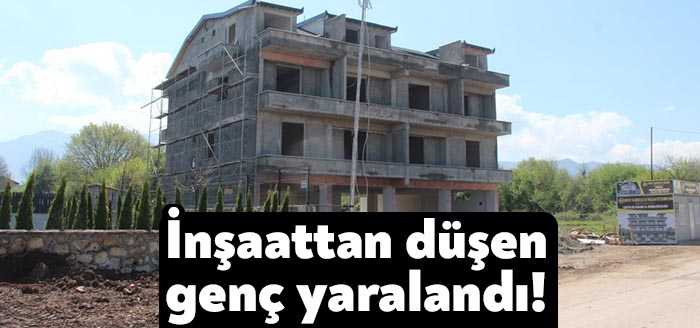 Kocaeli'nin Kartepe ilçesinde inşaat halindeki 3 katlı binanın 2. katından